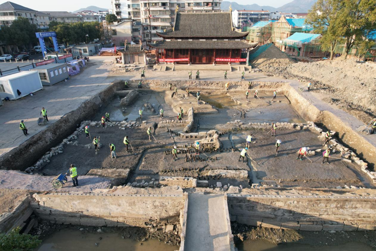 上虞丰惠孔庙遗址考古发掘取得重要收获